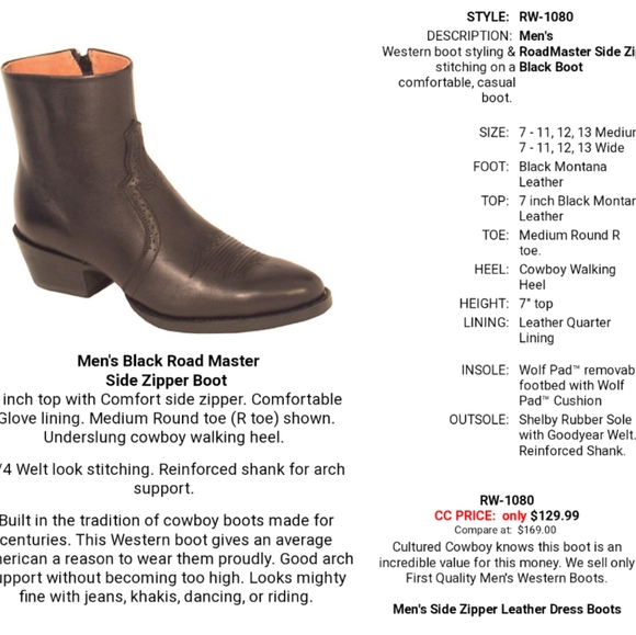 Leather boots - Picture 6 of 6